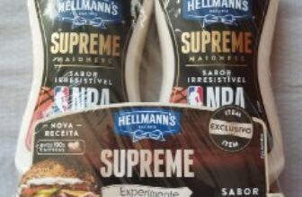 ✅ Pack Maionese Hellmann’s Supreme Squeeze 330g 2 unidades 🔥…