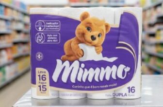 🧻 Mimmo Papel Higienico Folha Dupla, 30m, 16 unidades 🔥…