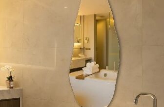 Espelho Orgânico 70cm Decoração Lapidado Desing Moderno De R$ 139…