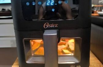 🍟 Fritadeira Digital Clear Oster 4,6l C/ Visor 🔥 DE…