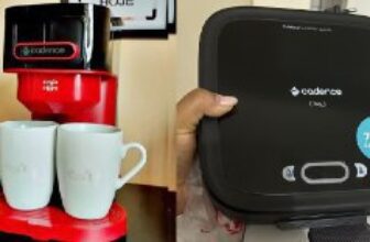 ☕️🥪 Kit Click Cadence – Sanduicheira e Cafeteira Single Up…