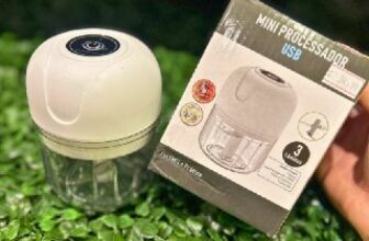 ✅ Mini Moedor Elétrico Multiprocessador 250mL 🔥 POR 19,40 🔗…