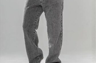 👖 Calça Jeans Masculina Streetwear Larga Bag 🔥 POR 66…