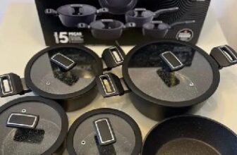 🥘 Jogo de Panelas Brinox Revestimento Cerâmico de Alumínio 5…