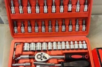 🔧 Kit 46 Chave Catraca Jogo De Soquetes Allen Torx…