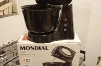 ✅ Batedeira Prática Mondial Preto 400W – 220v 🔥 DE…