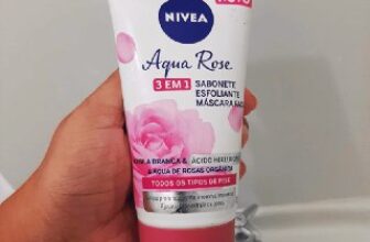 🫧 NIVEA Aqua Rose 3 em 1 150ml – Sabonete,…