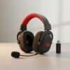 🎧 Headset Gamer Redragon Zeus Pro Preto Sem Fio 7.1…