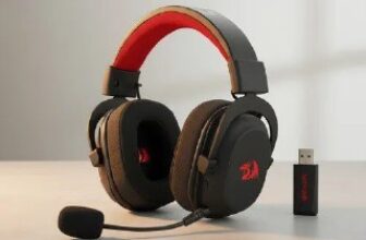 🎧 Headset Gamer Redragon Zeus Pro Preto Sem Fio 7.1…