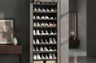 ✅ Sapateira Organizador De Sapatos Com 9 Prateleiras 🔥 POR…