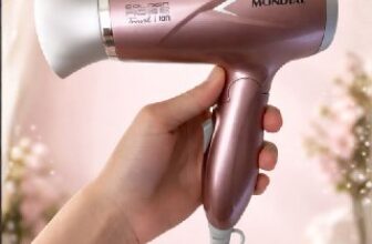 ✅ MONDIAL Secador de Cabelos Travel, Golden Rose, 1200W, Bivolt…