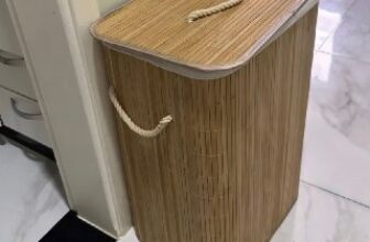 ✅ Cesto De Roupas De Bambu 72 Litros 🔥 DE…