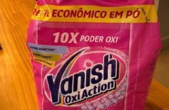 🧼 Vanish Tira Manchas Em Pó, Oxi Action, Refil 2,5Kg…