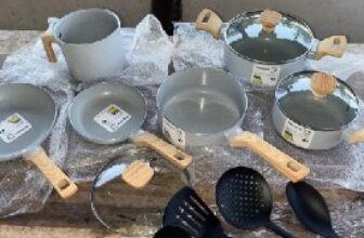 🍳 Jogo de Panelas Mimo Style Cerâmica 10 Peças 🔥…