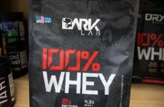 ✅ 100% Whey Protein Dark Lab 900g Morango 🔥 DE…