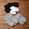 🧦 Kit Com 10 Pares De Meias Cano Médio Algodão…