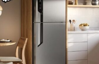 ✅ Geladeira Electrolux Frost Free 431l Autosense Inox 127V 🔥…