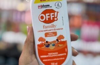 🚫🦟 OFF! Family Loção Repelente de Insetos e Mosquitos, 200ml…
