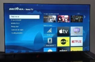 📺 Smart Tv 50 Britânia Roku Tv Led Dolby Audio…