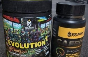 💪 Kit: Evolution 300g + Cafeína 60 Caps Soldiers Nutrition…