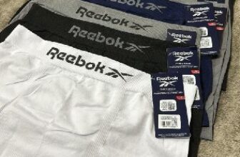 🩲 Kit 6 Cuecas Boxer Reebok Microfibra Sem Costura -…