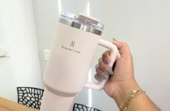 🥤 Copo Térmico Gigante 1,2L Inox com Tampa e Canudo…