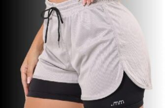 🩳 Short Duplo Compreensão Fitness Bermuda Academia Feminino – Opções…