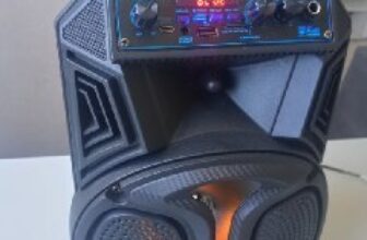 🔊 Caixa De Som Amplificada Bluetooth Bivolt 250w Rms Preto…