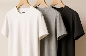 👕 Kit 3 Camisetas Algodão Dia Dia Sandrini Básica Conforto…