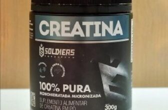 💪 Creatina Monohidratada Pote 300g Soldiers Nutrition 🔥 DE 94,99…