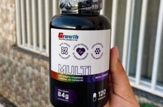 Multivitamínico 120 Cápsulas Growth R$ 49 Loja Oficial Growth no…
