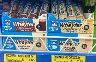 🍫 +Mu Wafer Proteico Sabor Chocolate Branco, 6g de Proteína,…