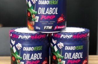 💪 Dilabol Pump Pré Treino 300g Diabo Verde FTW 🔥…