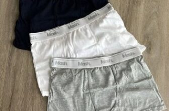 🩲 Kit 4 Cuecas Boxer Cotton Elástico Algodão Conforto Mash…