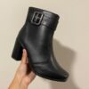 👢 Bota Feminina Salto c/ Bico Quadrado 🔥 DE 129…