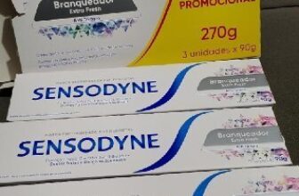 🦷 Sensodyne Creme Dental, Sensibilidade e Branqueador Extra Fresh Anti…
