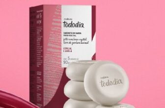🧼 Kit com 5 Sabonetes em Barra Tododia Cereja e…