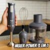✅ Mixer Power Inox 3 em 1 600W Elgin Lunar…