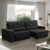 🛋 Sofá Retrátil e Reclinável com Molas 1,80m Livia Suede…