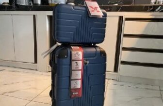 🧳 Mala de Bordo + Frasqueira Viagem Rodinhas 360° ABS…