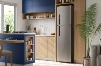 🧊 Geladeira Electrolux Frost Free 320L Duplex Inox Look 127v…