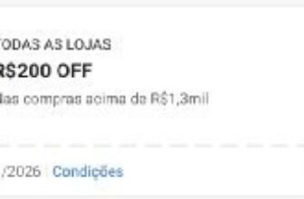 🎟 R$200 OFF em R$1.300: 5UPER0FERT4S Resgate aqui 🔗 https://s.shopee.com.br/3B2zSFEAWR…