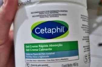 🧴 Gel Creme Hidratante Corporal para Pele Sensível Cetaphil 453g…