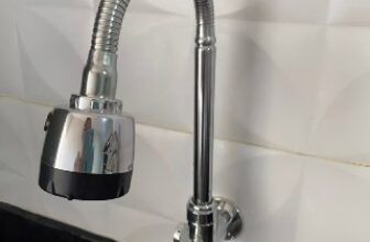 🚰 Torneira Com Chuveiro Com Rotação De 360° Inox Prata…