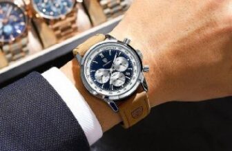 ⏱️ Relógio Luxo Poedagar Pulseira Em Couro 🔥 DE 320…