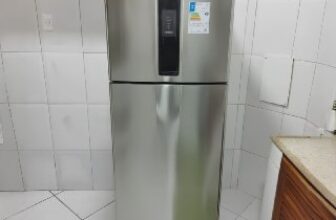 🧊 Geladeira Electrolux Frost Free Inverter 410L Inox Look 127v…