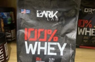 ✅ Whey Protein Concentrado 100% 900g Refil Dark Lab Sabor…