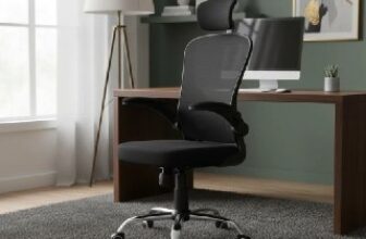 ✅ Cadeira De Escritório Ergonômica Giratória B100 Boston C/ Estofado…