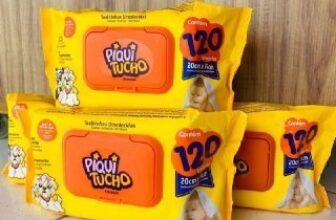 ✅ PIQUITUCHO Premium 1 Unid. C/ 120 Lenços Umedecidos 🔥…