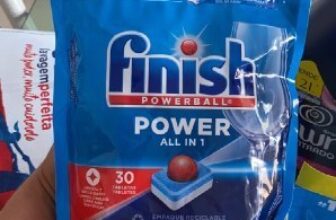 🧼 Finish Powerball Detergente para Lava Louças com Secante 30…